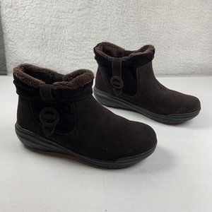 JBU by Jambu Hickory Water Resistant J1HIK34 Ankle Boots Womens Sz 7M Brown 7939